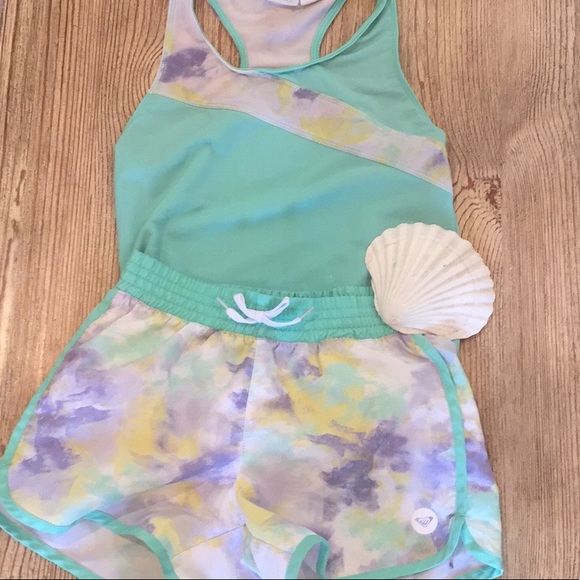 Roxy Other - Kids Roxy Girl matching top/bottom set EUC